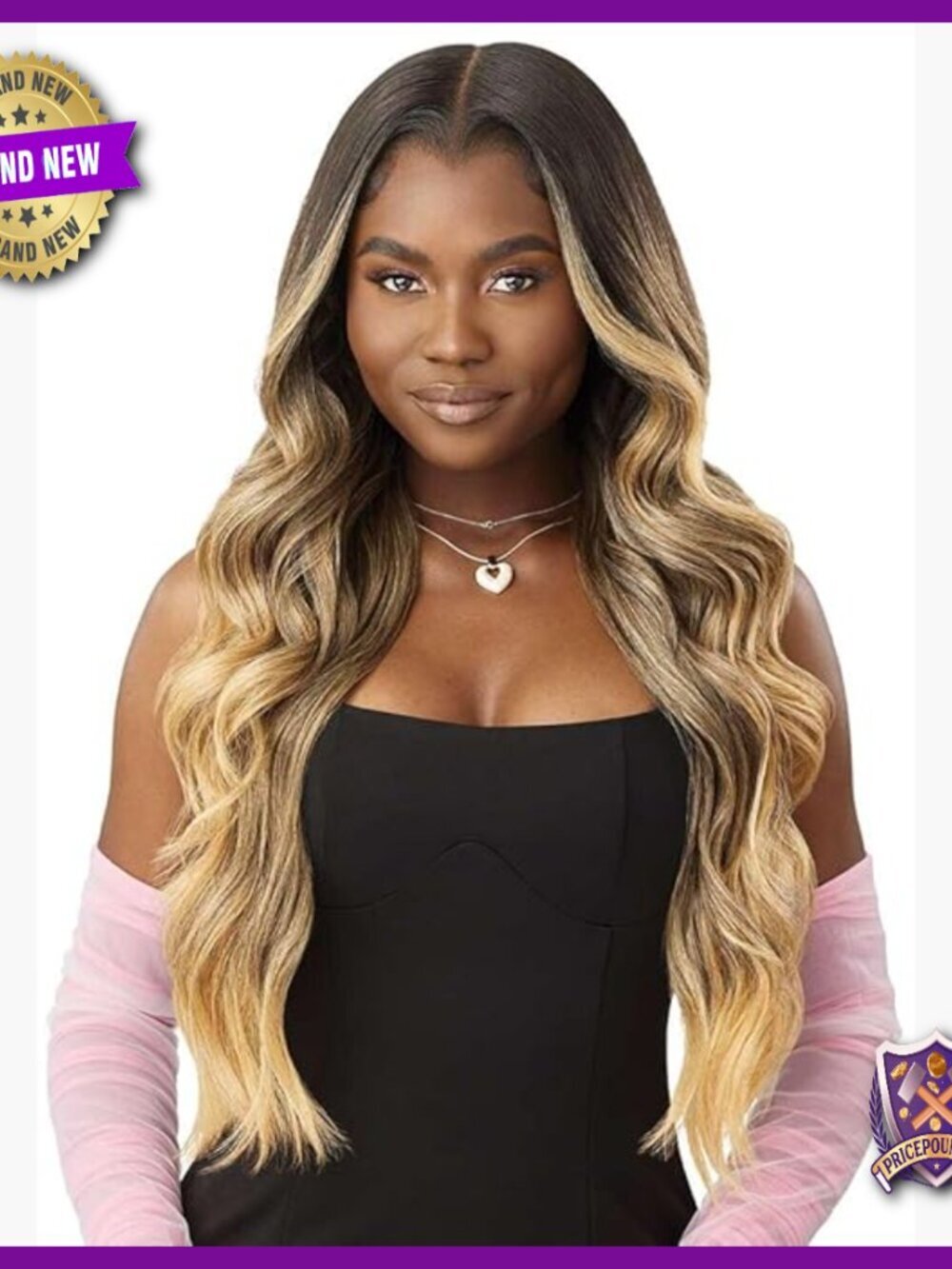 13x6 Lace Front Wig, Glueless Synthetic Hair, Bohemian Wavy Style